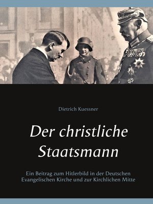 cover image of Der christliche Staatsmann